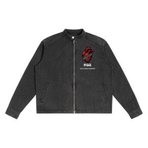 Wrecked Heart Denim Jacket